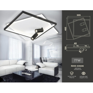 Настенно-потолочный светильник COMFORT FL5138