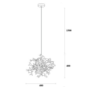 Подвесная люстра  40.2058