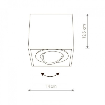 Точечный светильник Box Led 6422