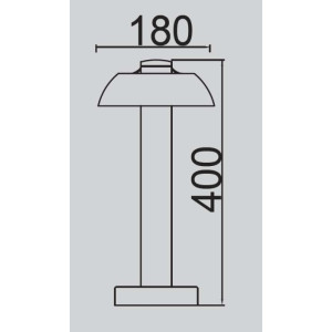 Наземный светильник  W2252S-400 Gr