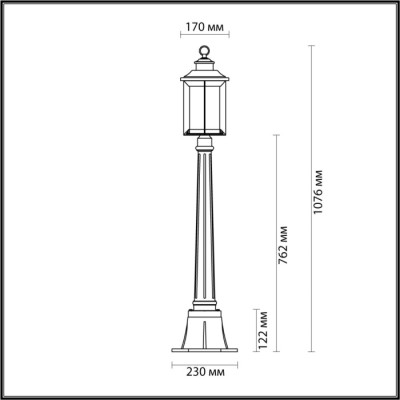 Наземный фонарь Mavret 4961/1F