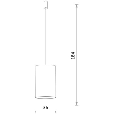 Подвесной светильник Barrel L 8444