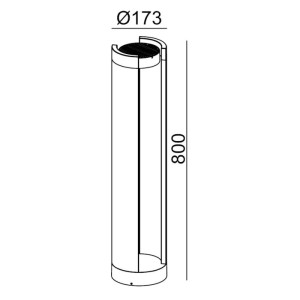 Наземный светильник  W61849-800 Gr